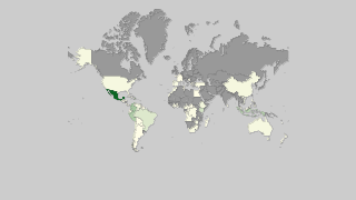 Mapa de países por producción de aguacate Thumbnail