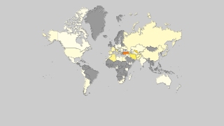 Mapa de países por producción de albaricoques Thumbnail