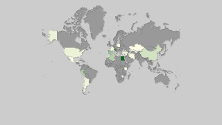 Países por producción de alcachofas Thumbnail
