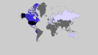 Mapa de países por producción de arándanos Thumbnail