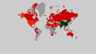 Mapa de países por producción de coliflor y brócoli Thumbnail