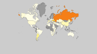 Mapa de países por producción de girasol Thumbnail