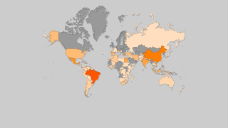 Países por producción de naranjas Thumbnail