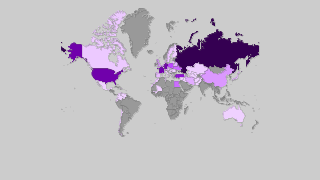 Mapa de países por producción de remolacha azucarera Thumbnail