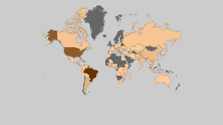Mapa de países por producción de soja Thumbnail