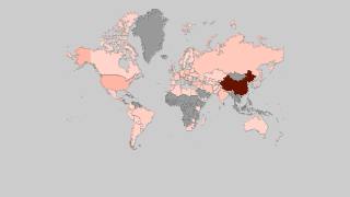 Mapa de países según la producción de manzanas Thumbnail